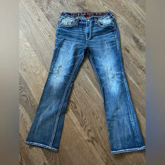 Rock Revival Delu jeans distressed - Picture 4 of 13
